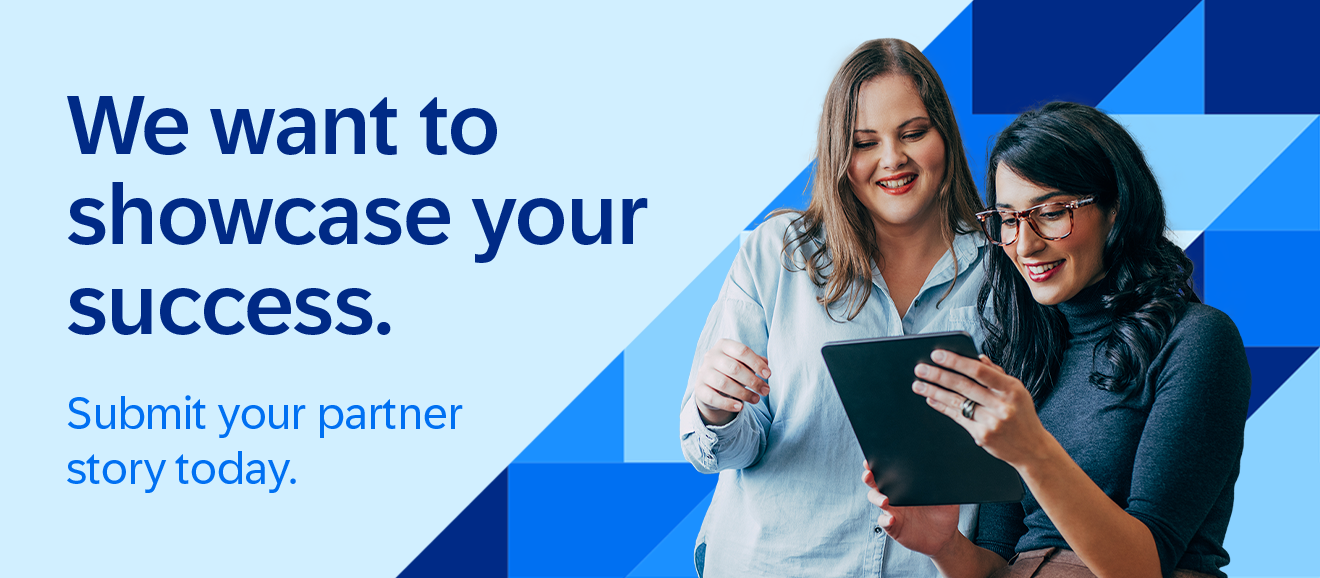 We want to showcase your success